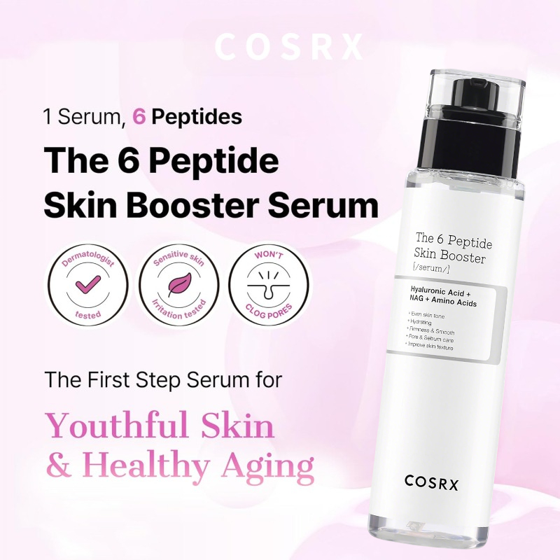 Essence Serum Toner - โทนเนอร์เซรั่มบำรุงผิวหน้าสูตรเพิ่มความชุ่มชื้น 6 เท่าด้วยเปปไทด์ ไนอะซินาไมด์ และไฮยาลูรอนิค แอซิด