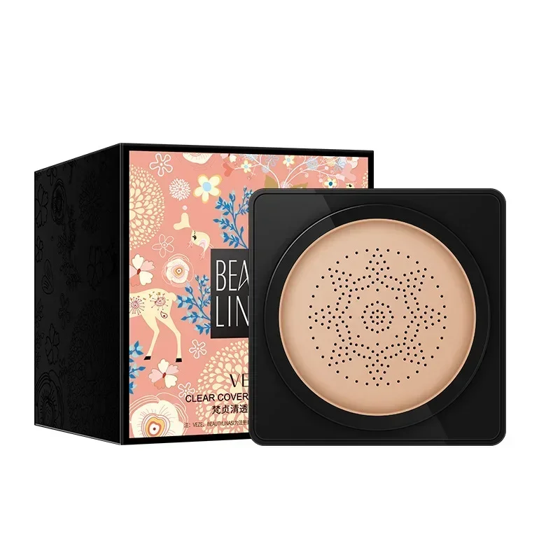 Bb Cushion Korean - VENZEN BB Air Cushion CC ครีมรองพื้นคอนซีลเลอร์หัวเห็ดไวท์เทนนิ่งกันน้ํา