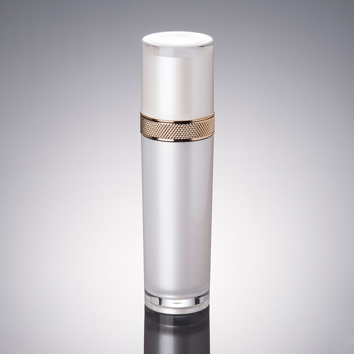 Essence Serum Toner - ขวดอะคริลิค/พลาสติกสีขาวมุก ขนาด 100 มล. สำหรับบรรจุเซรั่ม/โลชั่น/อีมัลชั่น/รองพื้น/เอสเซนส์/โทนเนอร์บำรุงผิว/เจลบำรุงผิว
