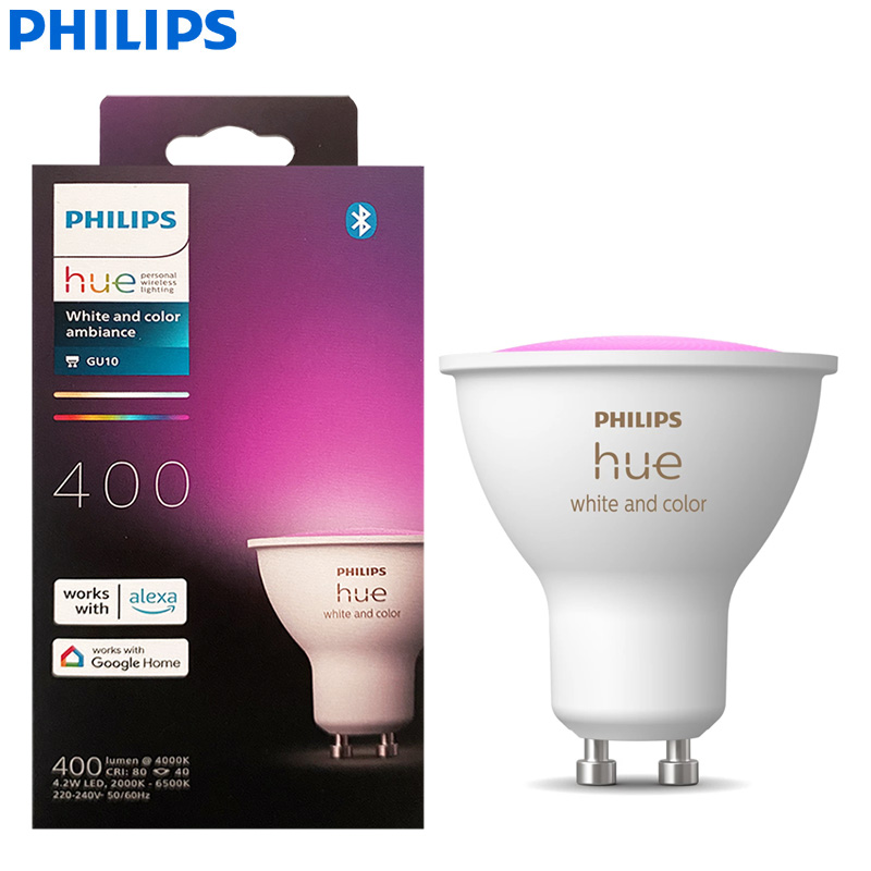 ฟิลิปส์ ฮิว GU10 สมาร์ท LED สป - Philips Bulb Hue บทวิจารณ์และราคา