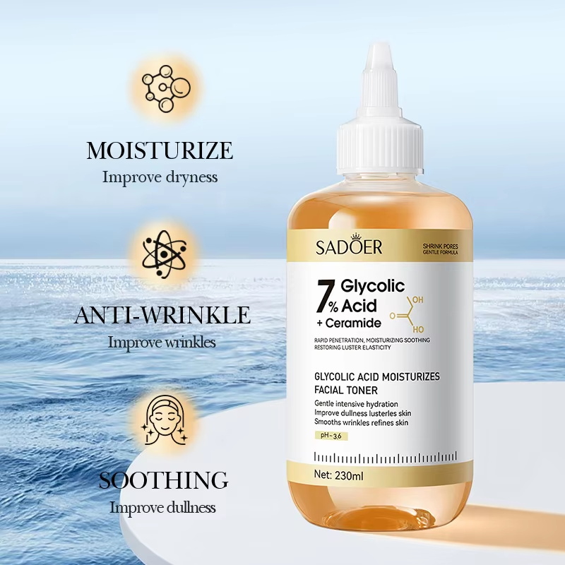 SADOER โทนเนอร์กรดไกลโคลิก เซร - Essence Serum Toner บทวิจารณ์และราคา