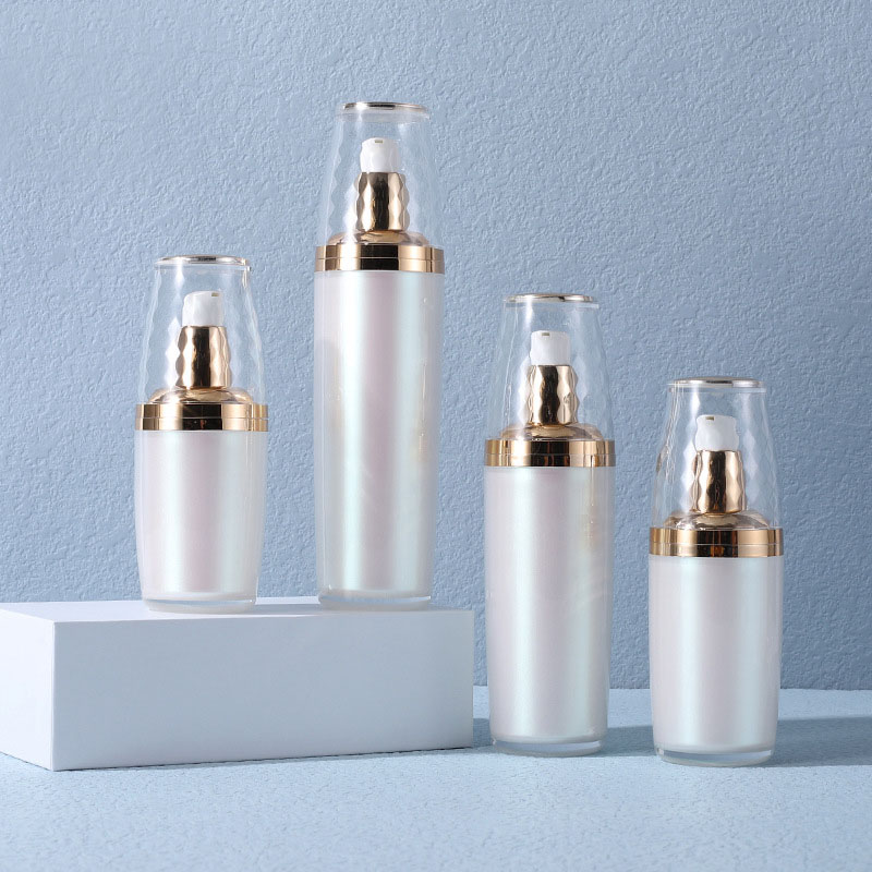 ขวดปั๊มอะคริลิคทรงกลมขนาด 120  - Essence Serum Toner บทวิจารณ์และราคา