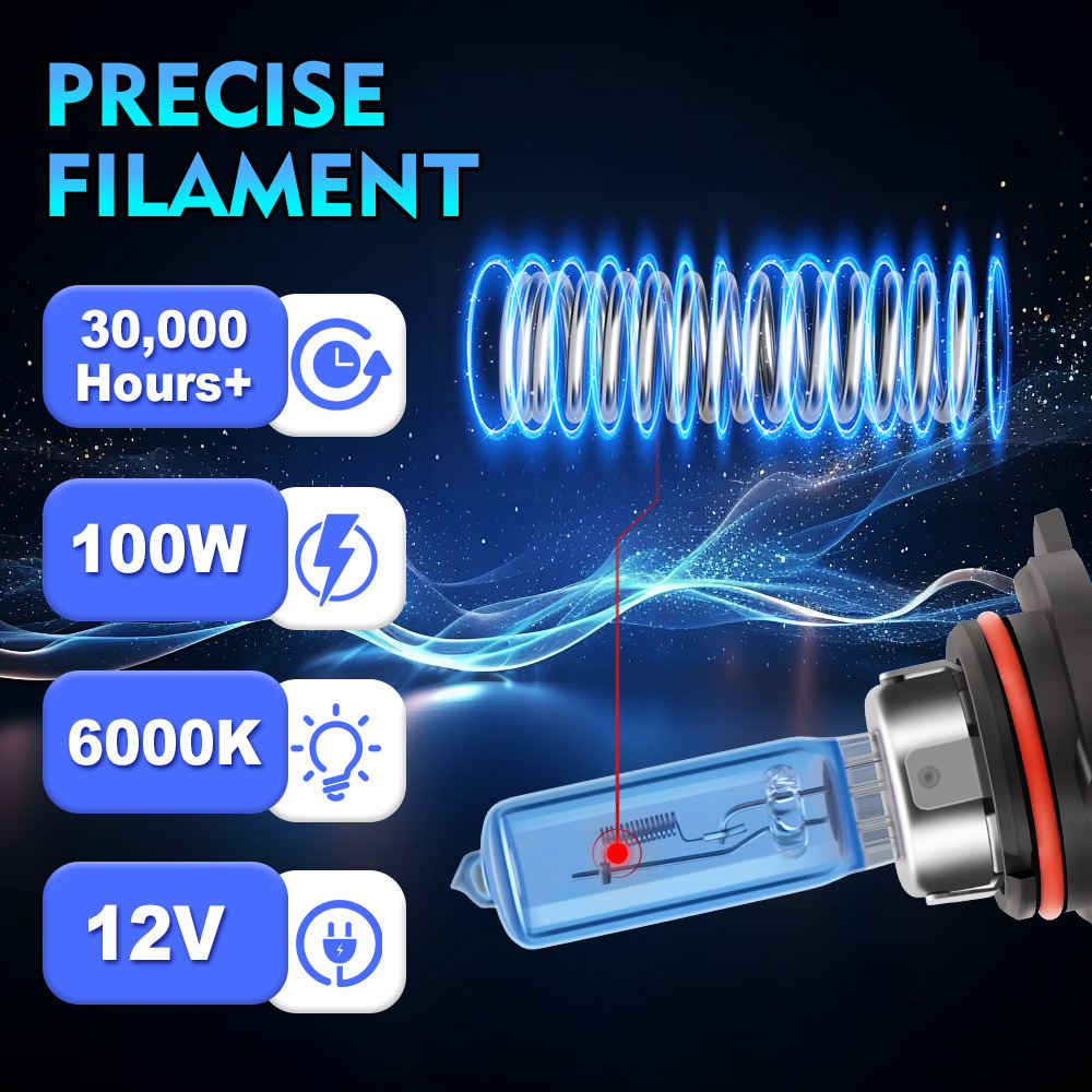 2PCS 26000LM ไฟฮาโลเจน 100W H1 - Philips Bulb Hue บทวิจารณ์และราคา