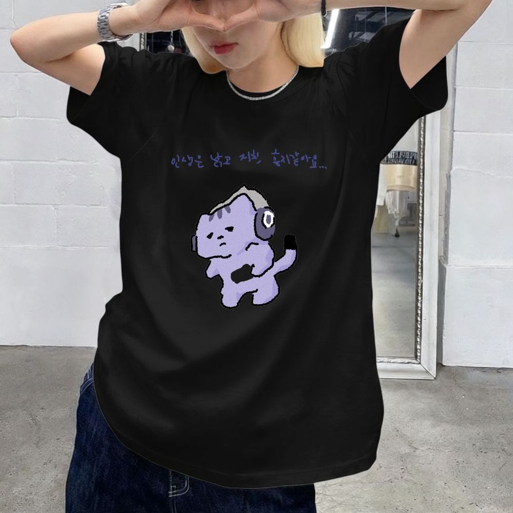 เสื้อยืดพิมพ์ลายข้อความน่ารัก  - Korean Lifestyle & Kids Boutique บทวิจารณ์และราคา