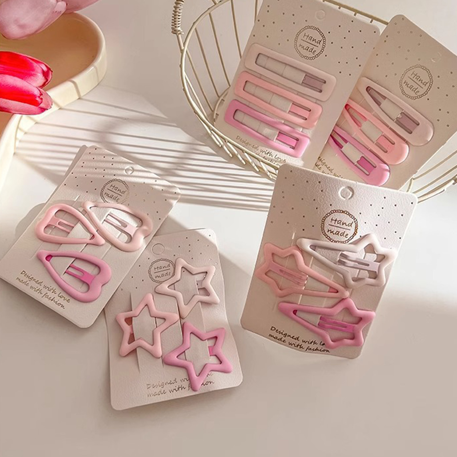 เข็มกลัดติดผมสไตล์หวาน 3 ชิ้น  - Korean Lifestyle & Kids Boutique บทวิจารณ์และราคา
