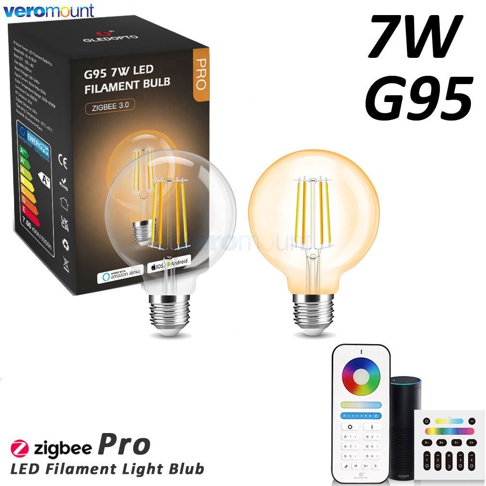 Zigbee หลอดไฟ LED E27 220V 7W  - Philips Bulb Hue บทวิจารณ์และราคา
