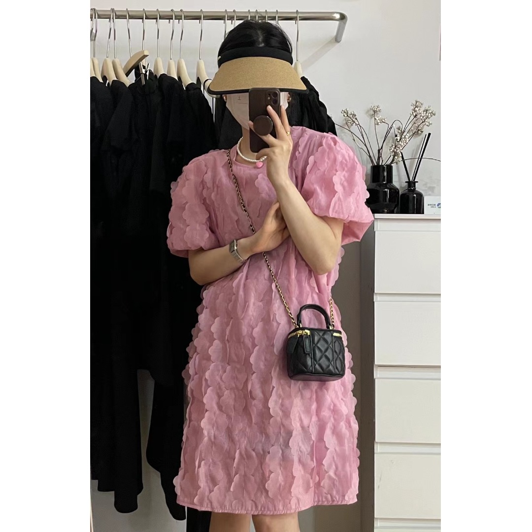 ชุดเดรสแขนฟองลายดอกไม้ สไตล์เก - Korean Lifestyle & Kids Boutique บทวิจารณ์และราคา
