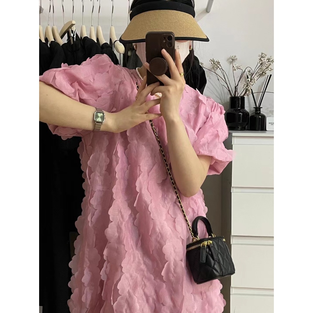 ชุดเดรสแขนฟองลายดอกไม้ สไตล์เก - Korean Lifestyle & Kids Boutique บทวิจารณ์และราคา