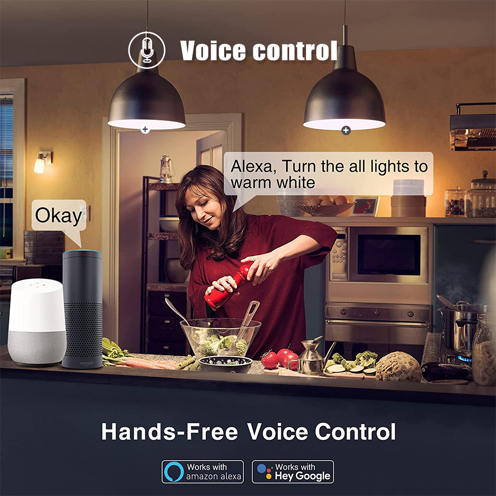 Tuya WiFi GU10 สมาร์ทหลอดไฟ LE - Philips Bulb Hue บทวิจารณ์และราคา